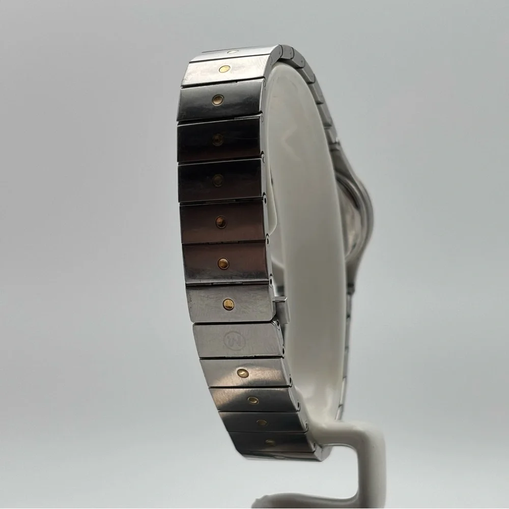 Vintage Movado Museum Two-Tone Quartz Watch | Swiss Made | 1980s - Picture 5 of 11